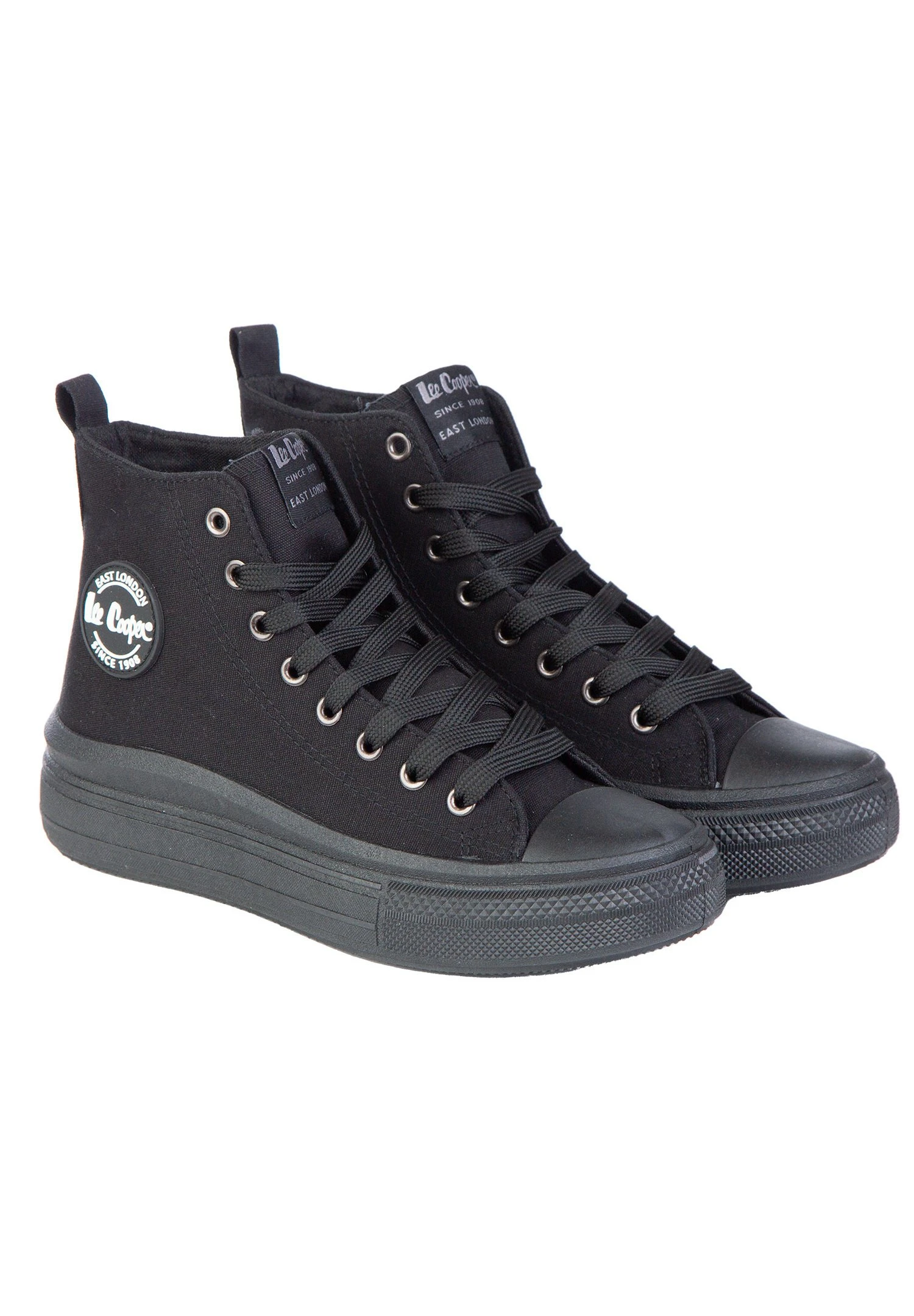 Lee Cooper Trampki - Sneakers Hoog - Black 2 Lee Cooper Trampki - Sneakers Hoog - Black - Afbeelding 2