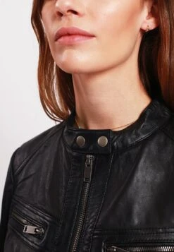 Lee Cooper Bethanie - Leren Jas - Black -Stijl Verkoop 0ed8e36062ac4fafa85d284aa1467ce1