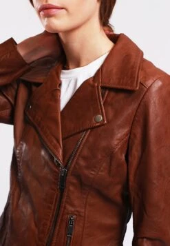 Lee Cooper Berra - Leren Jas - Cognac -Stijl Verkoop 124f74cb5add42e8ad15f7535e05825d