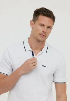 Lee Cooper Bezzi Mc - Poloshirt - Optic White -Stijl Verkoop 1550bb36992d4d06a1ed1c3818217a16