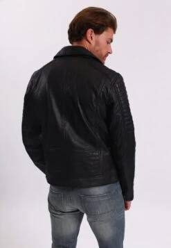 Lee Cooper Balain - Leren Jas - Black -Stijl Verkoop 1b919f0aa18241618fb056e443cb3c41