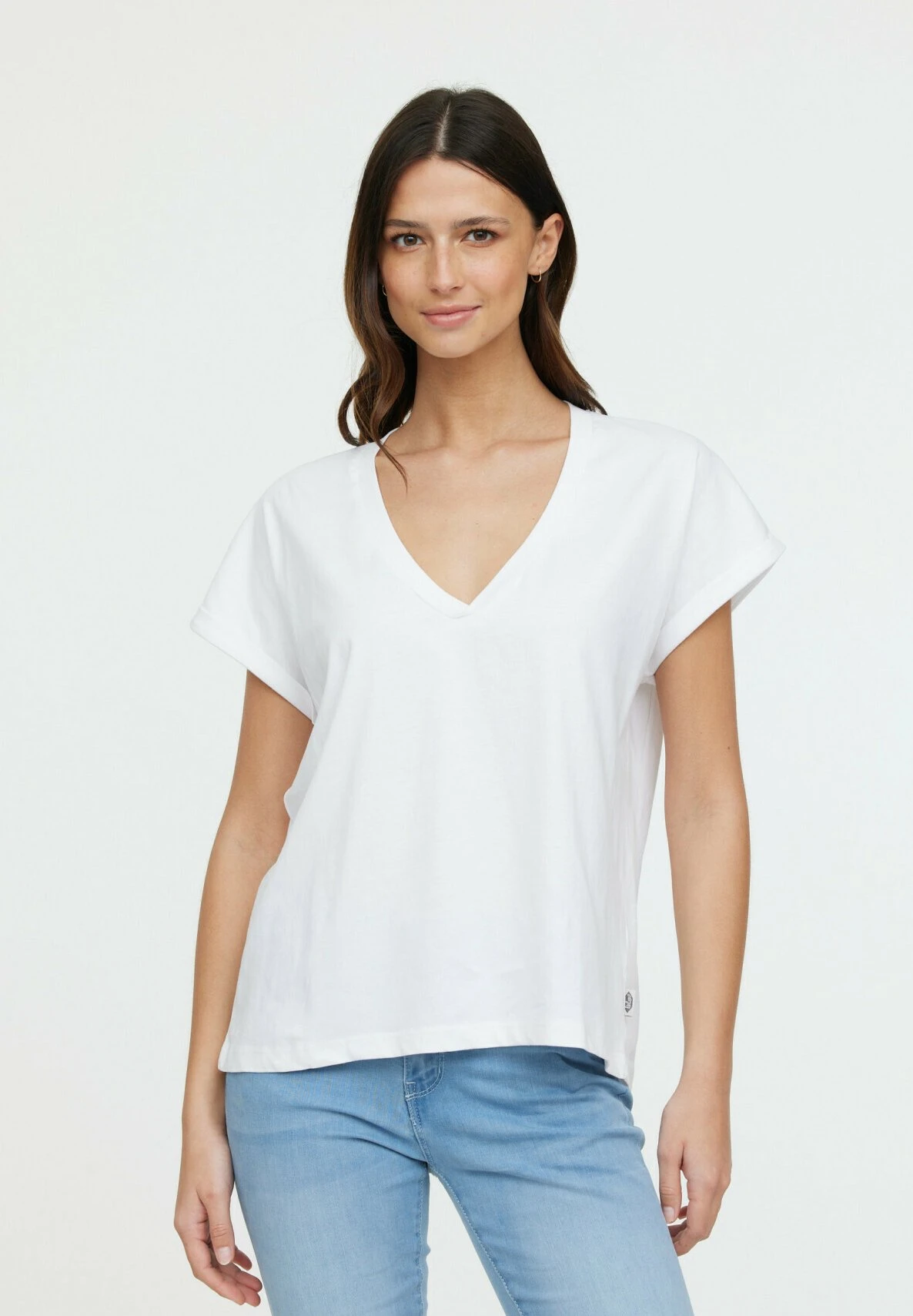 Lee Cooper Alys Mc - T-Shirt Basic - Optic White 1 Lee Cooper Alys Mc - T-Shirt Basic - Optic White