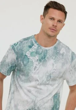 Lee Cooper Arsene M - T-Shirt Print - Emerald -Stijl Verkoop 269675f1537b4ce29609dbc4f0a40709