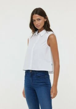 Lee Cooper Delice S - Overhemdblouse - Optic White -Stijl Verkoop 2ff1bd1d4d1b45f4a99c58370fdb19a4