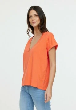 Lee Cooper Alys Mc - T-Shirt Basic - Mandarine -Stijl Verkoop 35f6471e6e6c4c6c807e8b567c4e8203