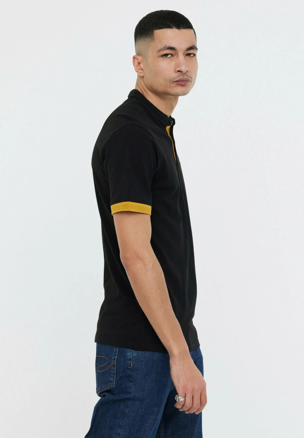 Lee Cooper Benos Mc - T-Shirt Basic - Black 4 Lee Cooper Benos Mc - T-Shirt Basic - Black - Afbeelding 4