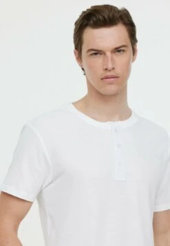 Lee Cooper Azzo Mc - T-Shirt Basic - Optic White -Stijl Verkoop 569a2f5d633f4eda87f44ce9f013f41a