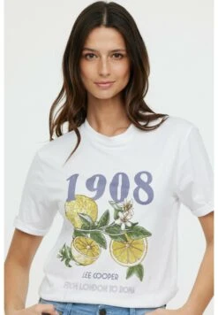 Lee Cooper Axis Mc - T-Shirt Print - Optic White -Stijl Verkoop 5c0bec49d360491aaf4c7dd680ca39ca