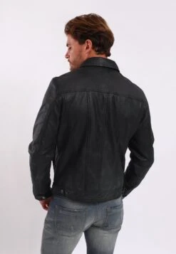 Lee Cooper Leren Jas - Vintage Black 6 Lee Cooper Leren Jas - Vintage Black -Stijl Verkoop 5d6b95a8722440f38288cad6626d44f5