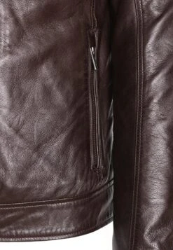 Lee Cooper Cyprien - Leren Jas - Brown -Stijl Verkoop 67d7ae38e2e34dd3a9b6f113f7c4796a