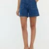 Lee Cooper Noke - Jeansshort - Medium Blue Stoned