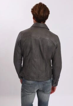 Lee Cooper Leren Jas - Vintage Grey 6 Lee Cooper Leren Jas - Vintage Grey -Stijl Verkoop 849cf0ae91b443cc901670d406c7293a