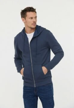Lee Cooper Etienne - Sweater Met Rits - Navy -Stijl Verkoop 85f8a1aada8049089201ce008bc4afc1