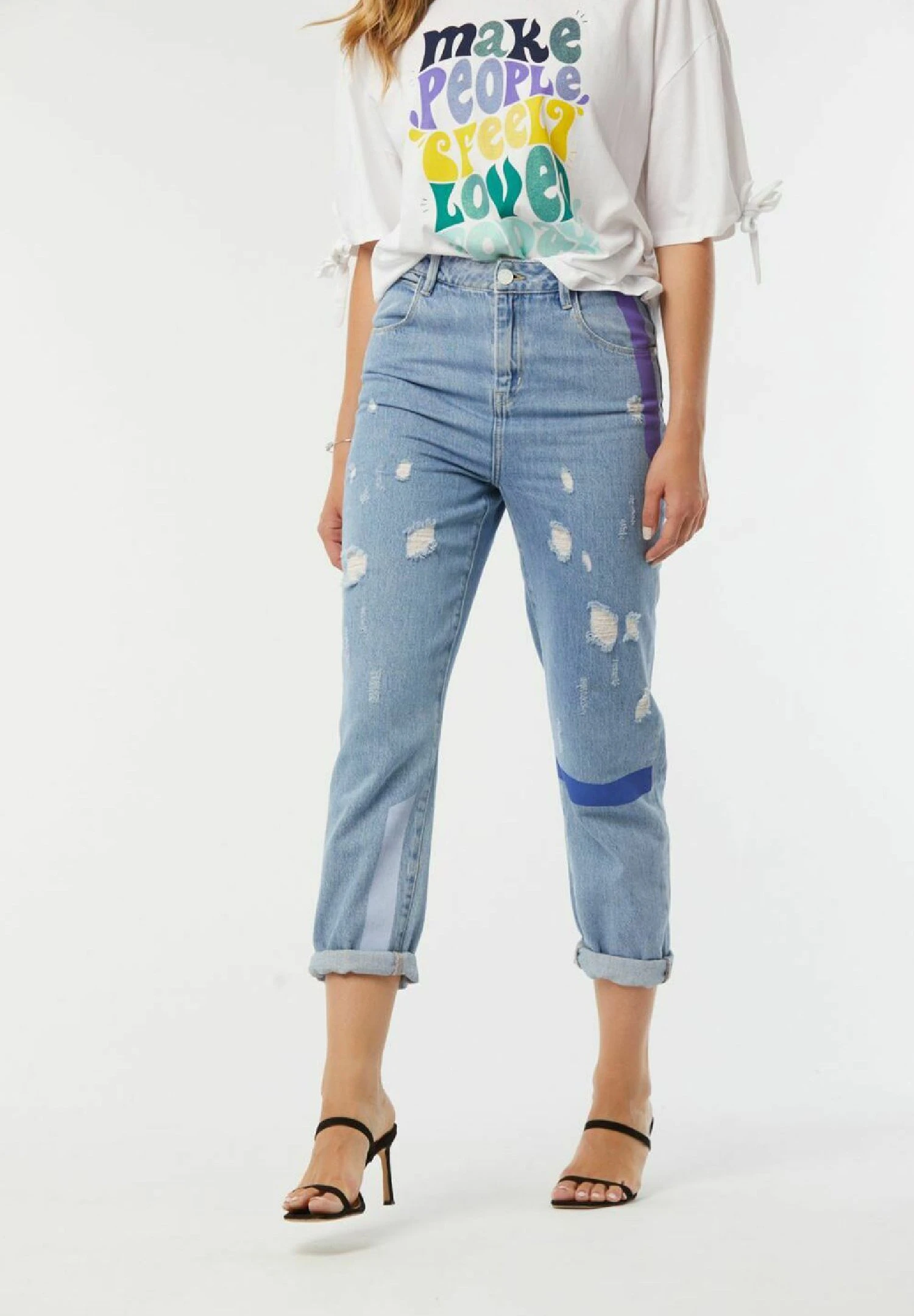 Lee Cooper Julie - Slim Fit Jeans - Bleu 3 Lee Cooper Julie - Slim Fit Jeans - Bleu - Afbeelding 3