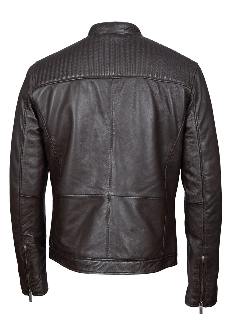 Lee Cooper Basile - Leren Jas - Brown 2 Lee Cooper Basile - Leren Jas - Brown - Afbeelding 2