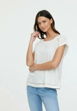 Lee Cooper Aniele Sm - T-Shirt Print - Cream -Stijl Verkoop aef85826fe92406f9a9fa78a3f9cd317