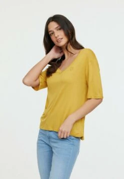 Lee Cooper Adouna M - T-Shirt Basic - Golden Curry -Stijl Verkoop b126926d505346c4ad65927efb67e0d0