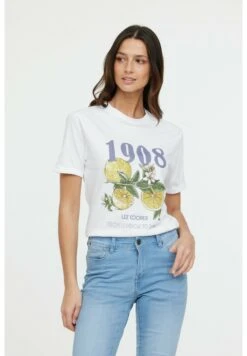 Lee Cooper Axis Mc - T-Shirt Print - Optic White