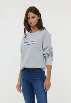 Lee Cooper Erra - Sweater - Gris Chiné -Stijl Verkoop d0865258e94e4fa08530627b1104dc86