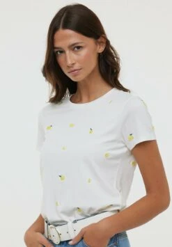 Lee Cooper Afita Mc - T-Shirt Print - Optic White -Stijl Verkoop d3ae37a34e084b14bae2c72abb81f79b