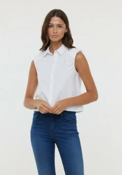 Lee Cooper Delice S - Overhemdblouse - Optic White