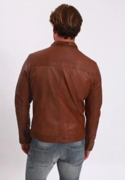 Lee Cooper Leren Jas - Cognac -Stijl Verkoop e32f632489ce4f4d867ea679f4312cd2