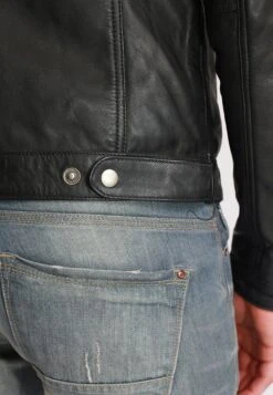 Lee Cooper Bertin - Leren Jas - Vintage Black -Stijl Verkoop f0de631cf1954680a95978c02bee3c7e