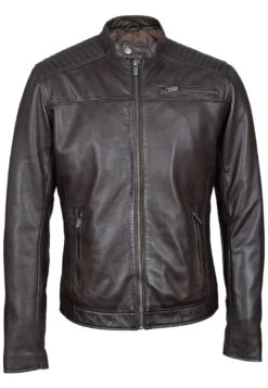 Lee Cooper Basile - Leren Jas - Brown