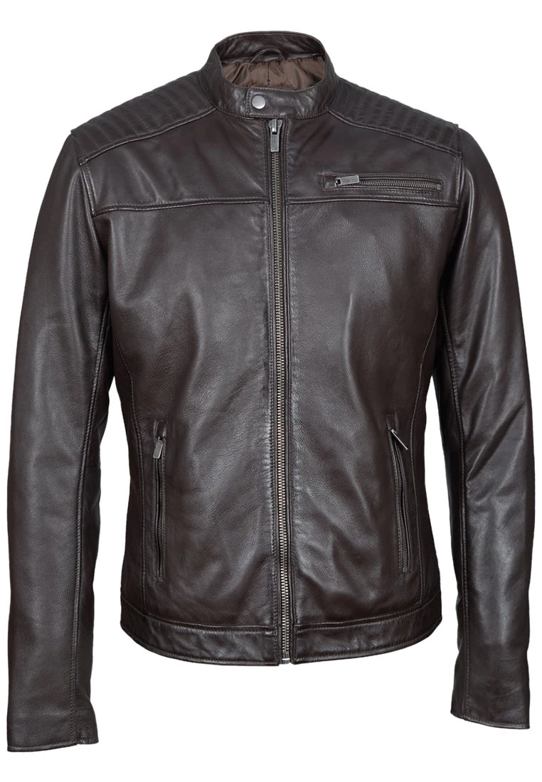 Lee Cooper Basile - Leren Jas - Brown 1 Lee Cooper Basile - Leren Jas - Brown
