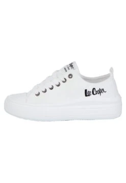 Lee Cooper Trampki - Sneakers Laag - White
